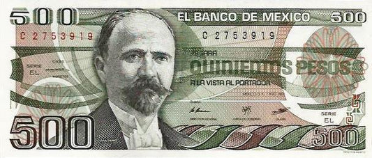 Mexico - 500 Pesos 1984 (# 79b)