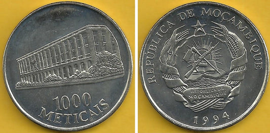 Moçambique - 1000 Meticais 1994 (Km# 122)
