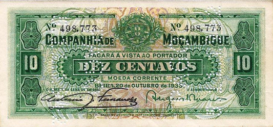 Moçambique - 10 Centavos 1933 (# Pr28)