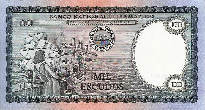 Moçambique - 1000$00 1972 (# 112)
