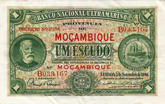 Moçambique - 1$00 1941 (# 81)