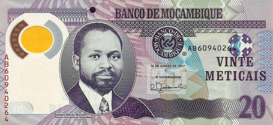 Moçambique - 20 Meticais 2017 (# 149b)