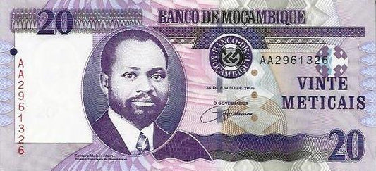Moçambique - 20 Meticais 2006 (# 143)