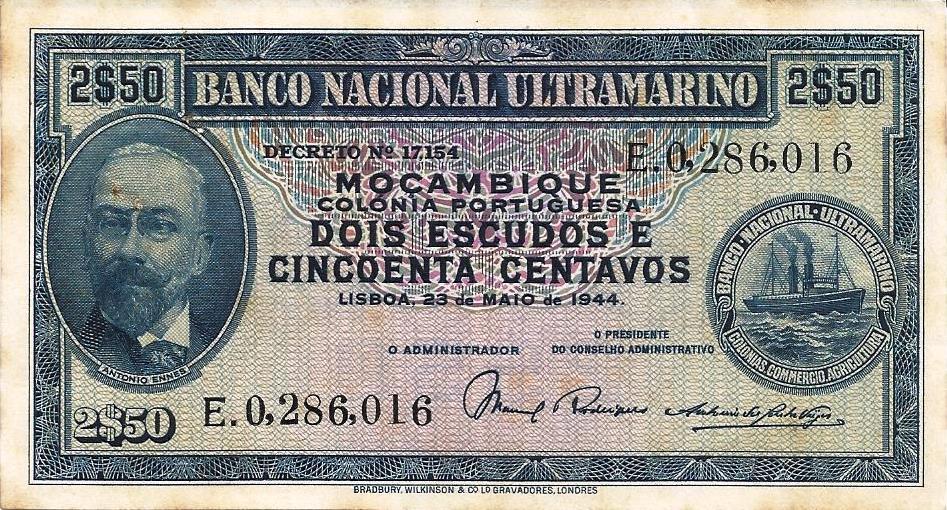 Moçambique - 2$50 1944 (# 93)