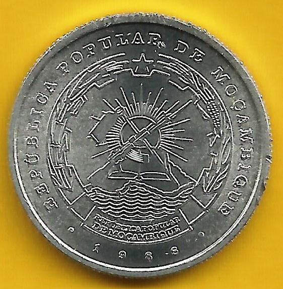 Moçambique - 2,50 Meticais 1986 (Km# 100)
