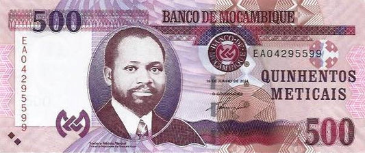 Moçambique - 500 Meticais 2011 (# 147)