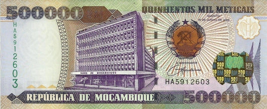 Moçambique - 500000 Meticias 2003 (# 142)