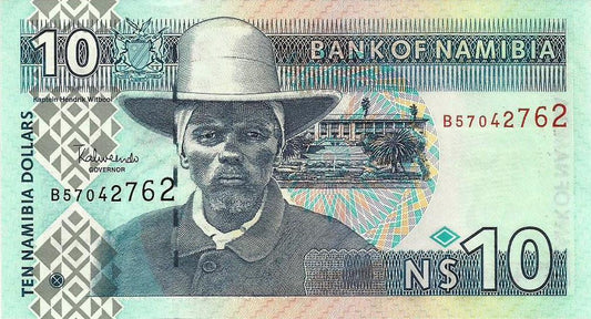 Namibia - 10 Dolares 2001 (# 4c)