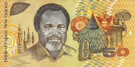 Papua N. Guiné - 50 Kina 1989 (# 11a)