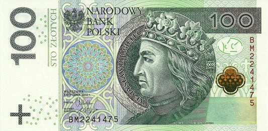 Polónia - 100 Zlotych 2012 (# 186)