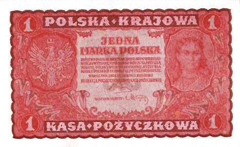 Polónia - 1 Marka 1919 (# 23)
