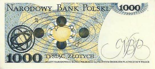 Polonia - 1000 Zlotych 1982 (# 146c)