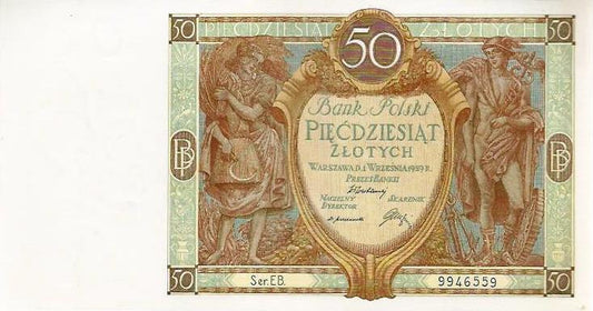Polónia - 50 Zlotych 1929 (# 71)