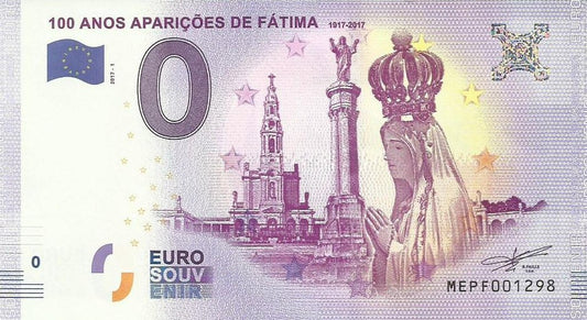 Portugal - 0 Euro 2017 (# Nl) 100 Anos Apariçoes Fatima