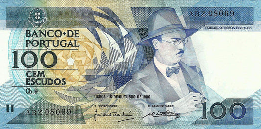 Portugal - 100$00 1986 (# 179a)