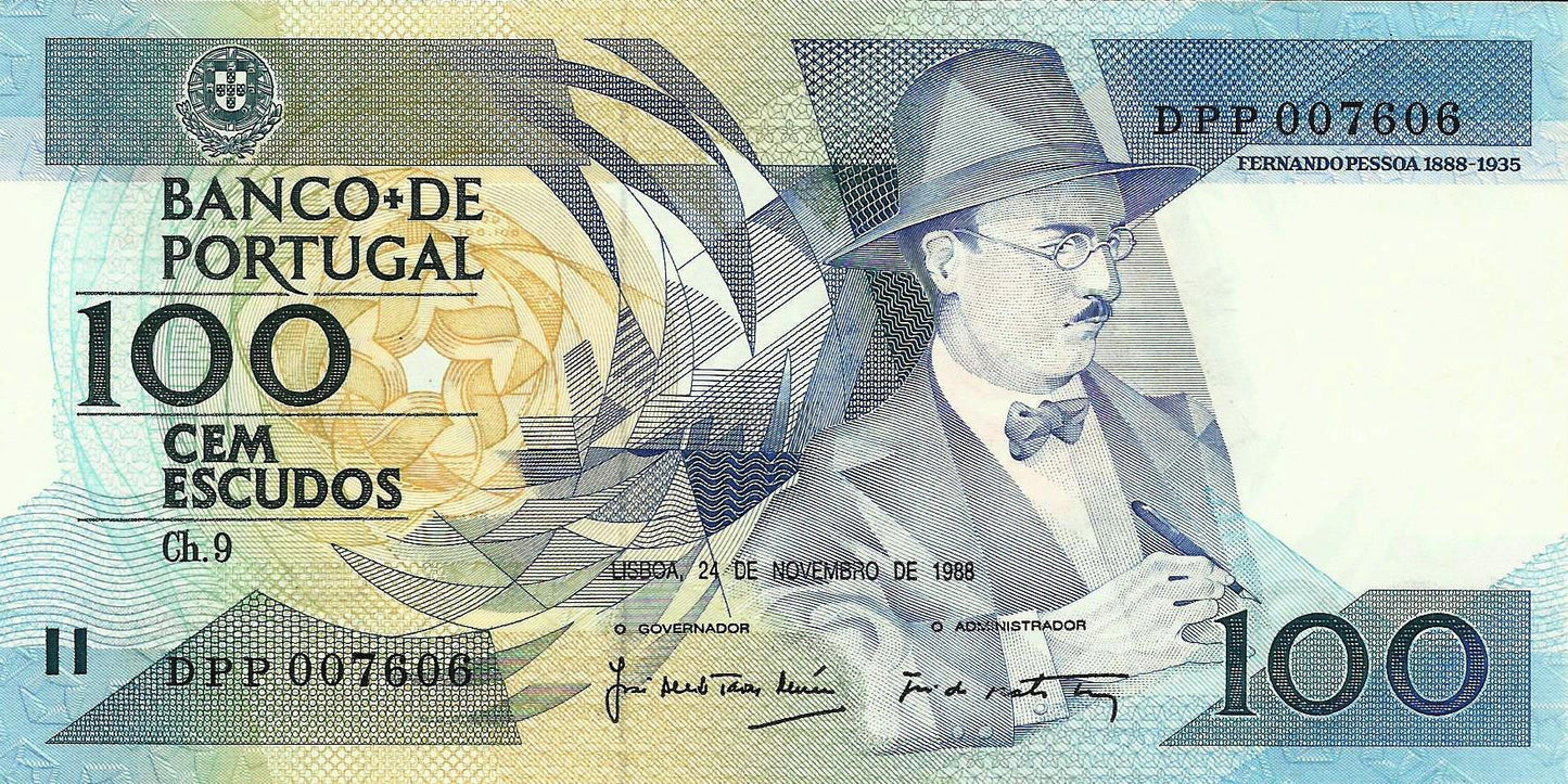 Portugal - 100$00 1988 (# 179f)