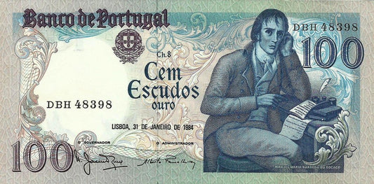 Portugal - 100$00 1984 (# 178c)