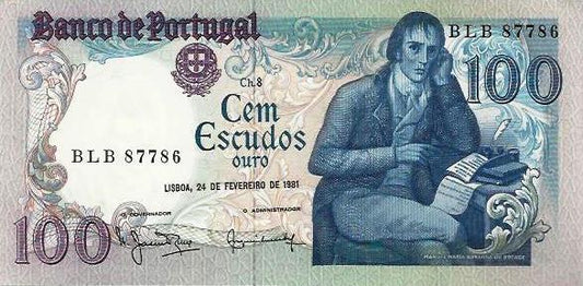 Portugal - 100$00 1981 (# 178b)