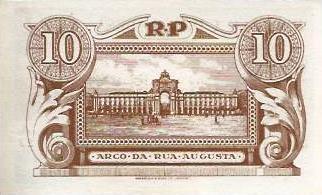 Portugal - 10 Centavos 1917 (# 101)