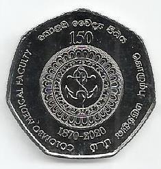 Sri Lanka - 20 Rupias 2020 (Km# ..) Faculd. Medicina