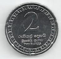 Sri Lanka - 2 Rupias 2017 (Km# ..)