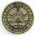 Tajiquistao - 1 Dirham 2011 (Km# 35)