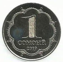Tajiquistao - 1 Somoni 2019 (Km# ..)