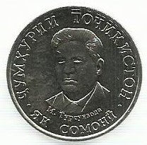 Tajiquistao - 1 Somoni 2019 (Km# ..)
