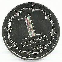 Tajiquistao - 1 Somoni 2022 (Km# ..)