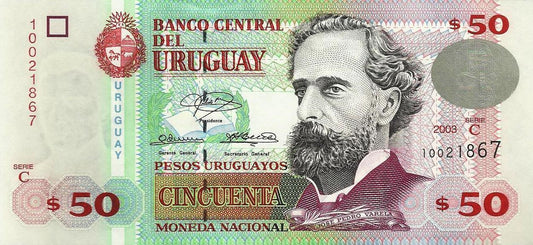 Uruguai - 50 Pesos 2003 (# 84a)