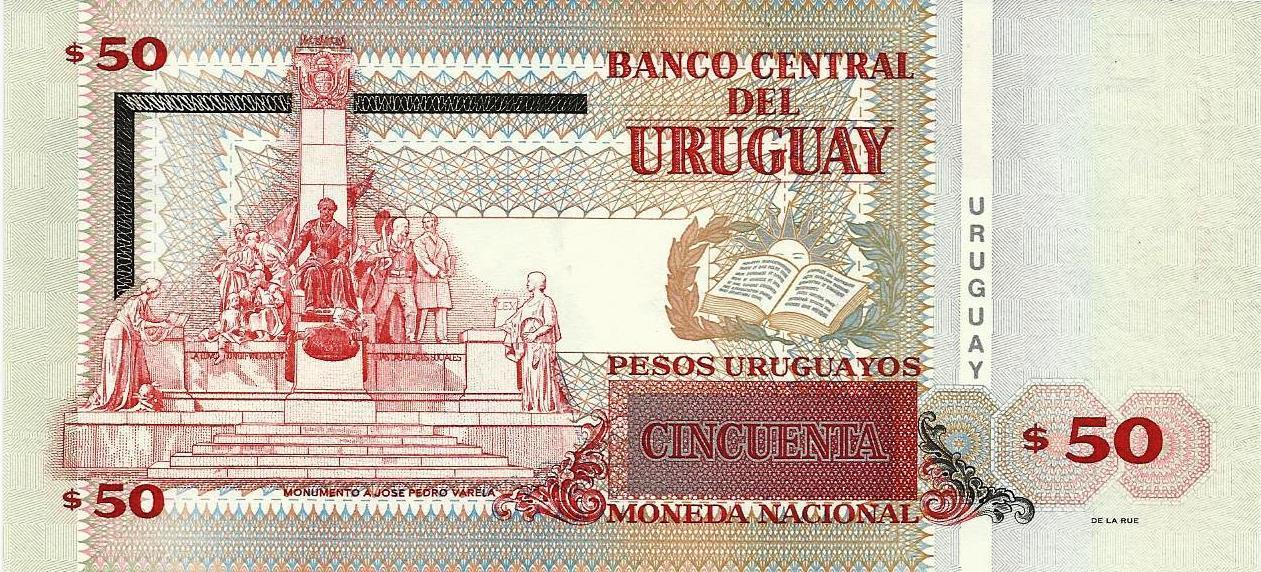 Uruguai - 50 Pesos 2011 (# 87b)