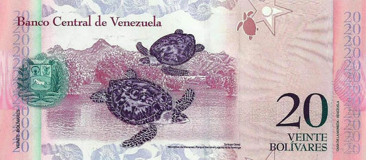 Venezuela - 20 Bolivares 2011 (# 91e)
