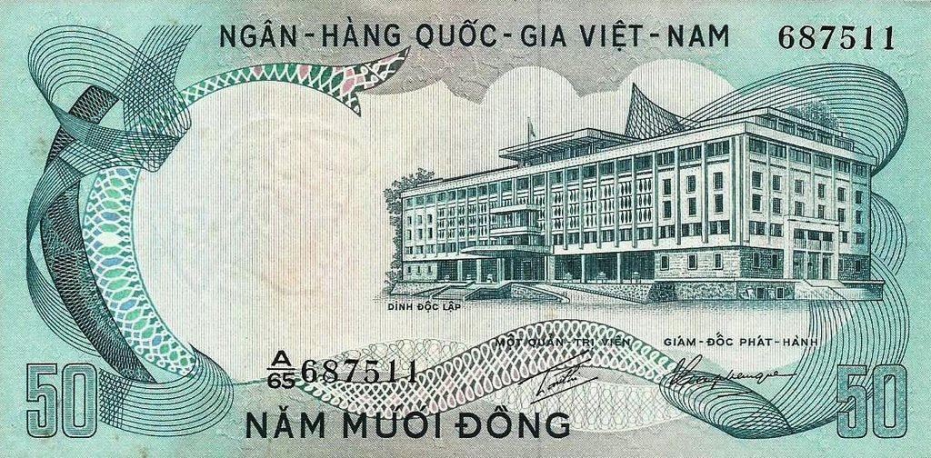 Vietname Sul - 50 Dong 1972 (# 30a)