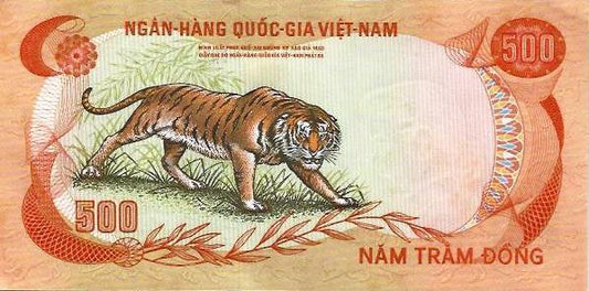 Vietname Sul - 500 Dong 1972 (# 33a)