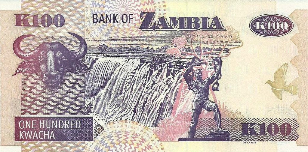 Zambia - 100 Kwacha 2008 (# 38g)