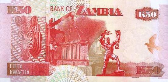 Zambia - 50 Kwacha 2008 (# 37g)