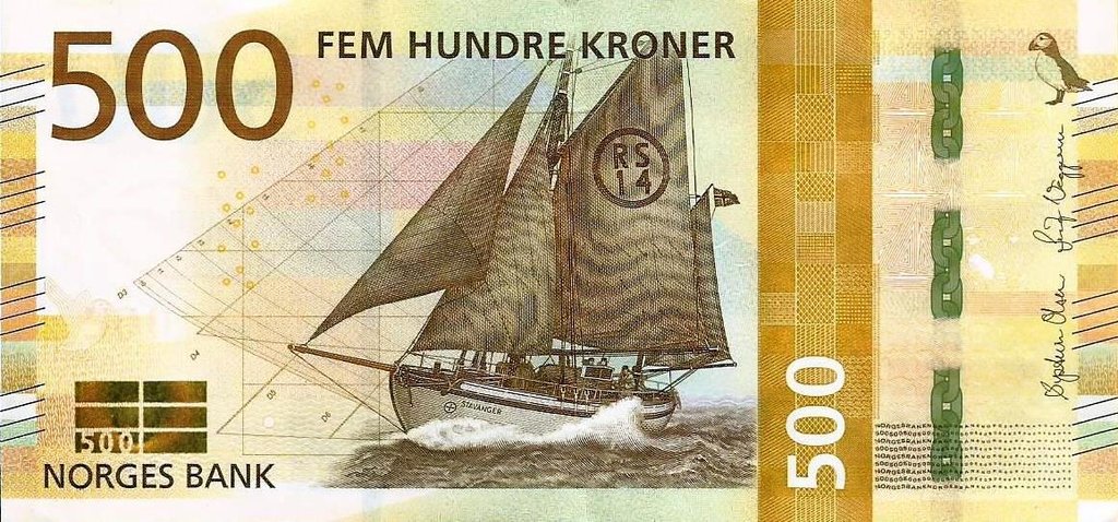 Noruega - 500 Kroner 2018 (# 56)