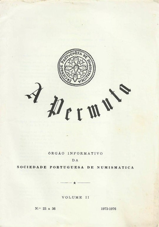 Permuta - Volume 1 (nºs 23 a 36)