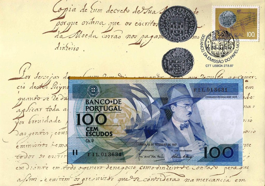 Portugal - 100$00 1987 (# 179c) FIL
