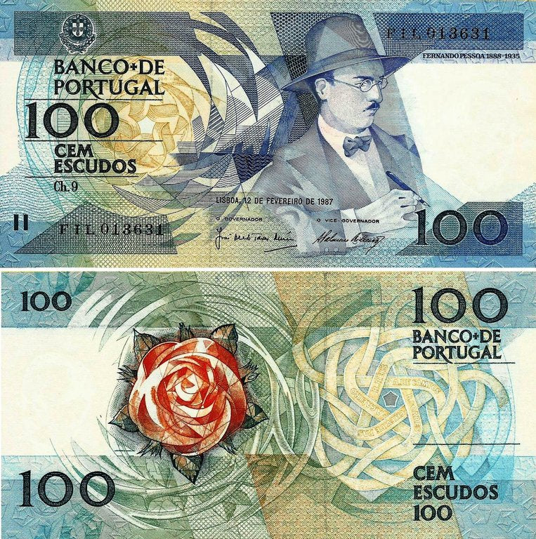 Portugal - 100$00 1987 (# 179c) FIL